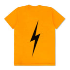 Retro LSU BOLT CREW TEE SHIRT - GOLD