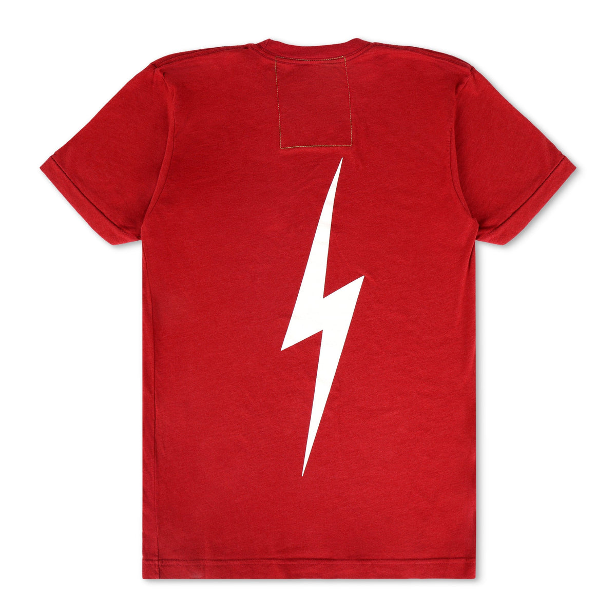 Retro UNIVERSITY OF ALABAMA BOLT CREW TEE SHIRT - CRIMSON
