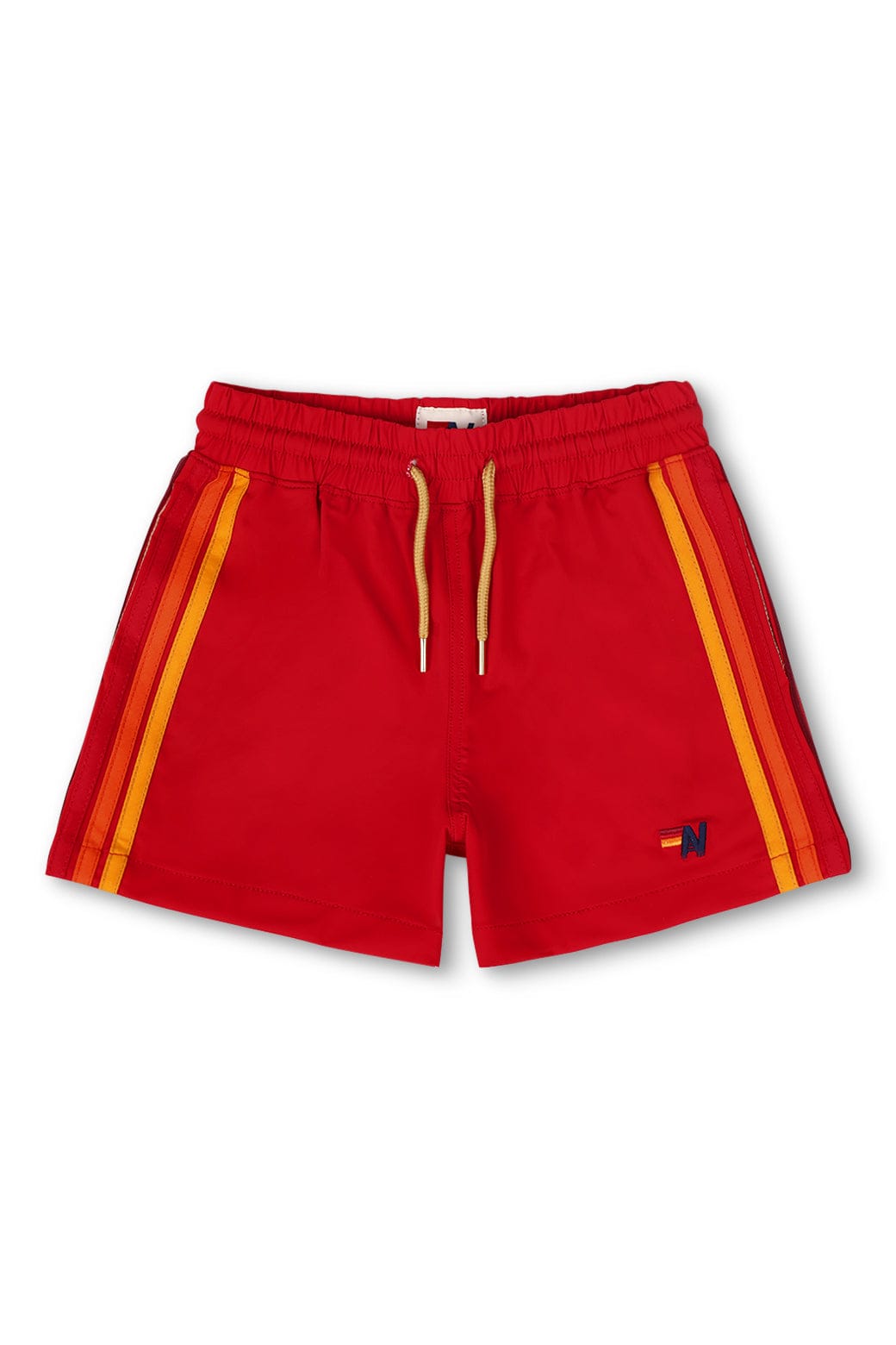 Retro AVIATOR NATION KIDS FLEX BOARD SHORTS - RED