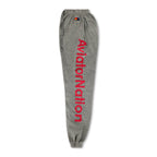 Retro UNIVERSITY OF ALABAMA UNISEX POCKET SWEATPANTS - HEATHER GREY