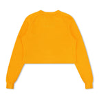 Retro ASU VINTAGE DEVIL CROPPED CREW SWEATSHIRT - GOLD