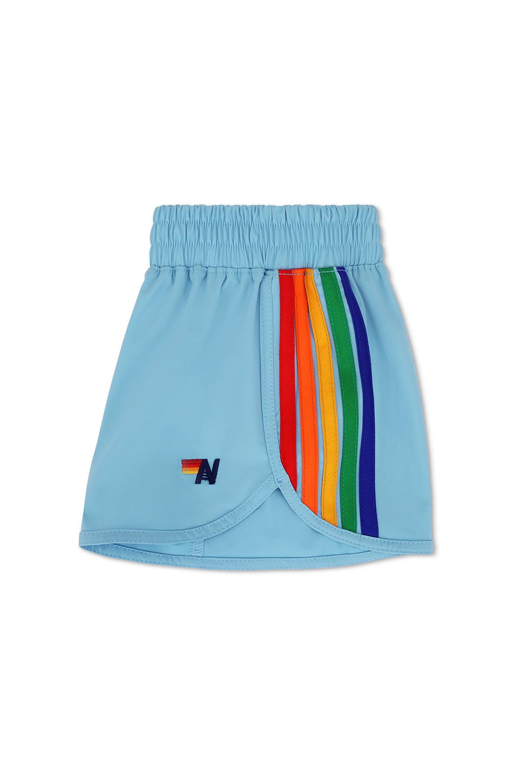 Retro KIDS 5 STRIPE FLEX JOGGER SHORT - SKY
