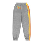 Retro UNIVERSITY OF SOUTHERN CALIFORNIA 5 STRIPE UNISEX SWEATPANTS - HEATHER GREY