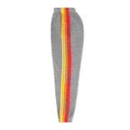 Retro UNIVERSITY OF SOUTHERN CALIFORNIA 5 STRIPE UNISEX SWEATPANTS - HEATHER GREY