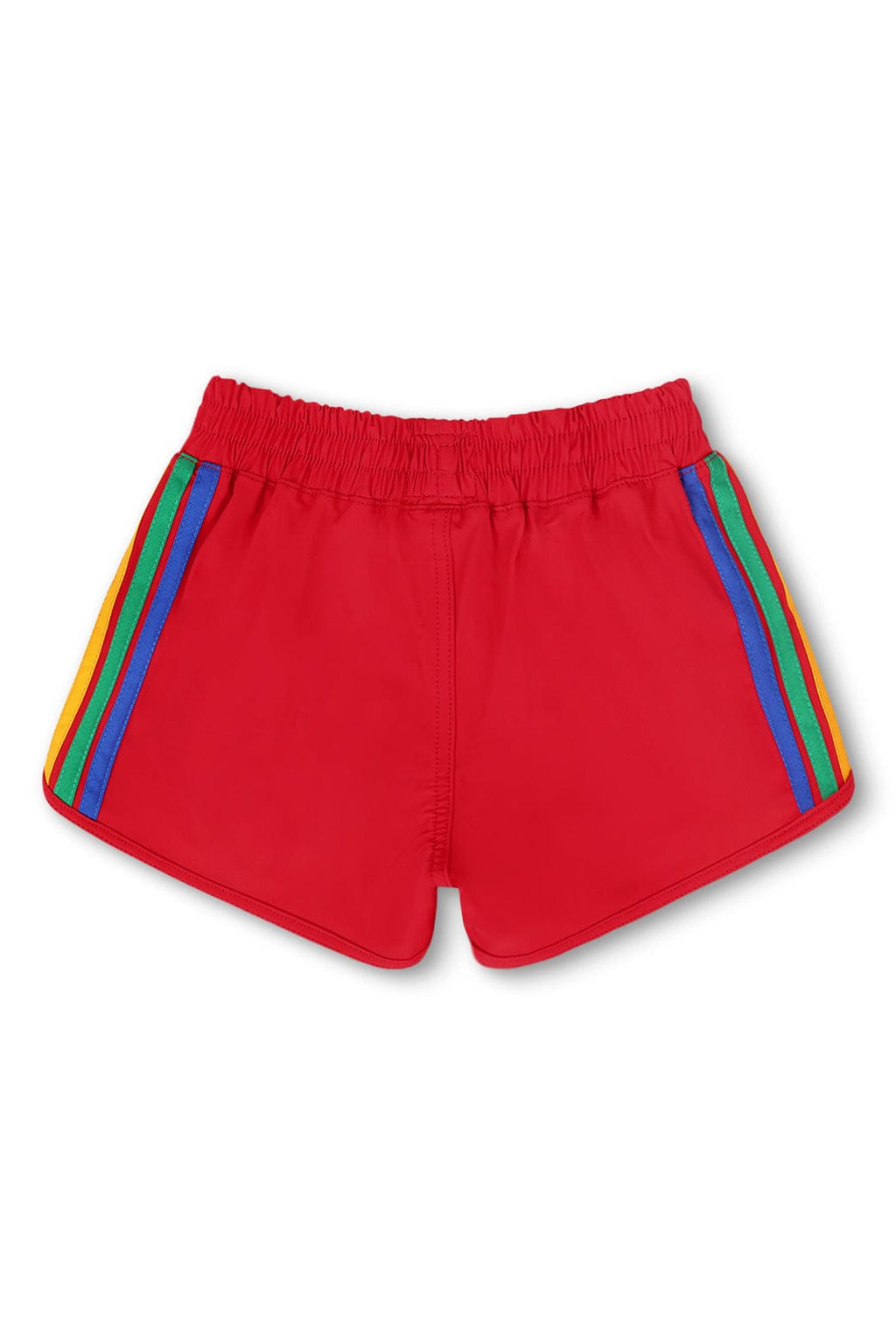 Retro 5 STRIPE KIDS FLEX JOGGER SHORT - RED