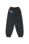Retro KIDS LOGO SWEATPANTS - CHARCOAL
