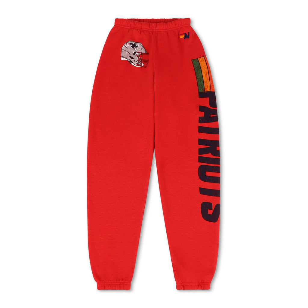 Retro NEW ENGLAND PATRIOTS HELMET 2026 SWEATPANTS - FLASH RED