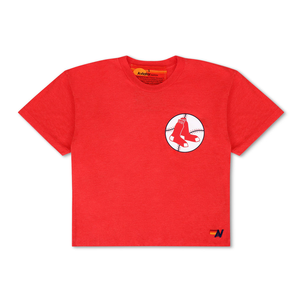 Retro BOSTON RED SOX 2026 BOYFRIEND TEE - RED