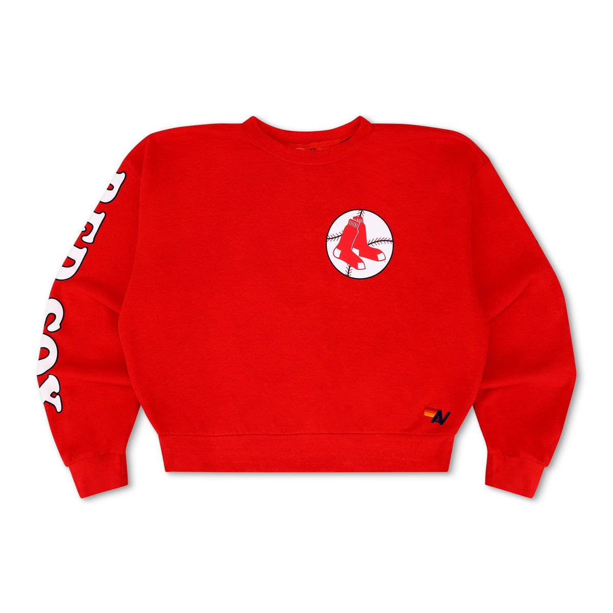 Retro BOSTON RED SOX 2026 RELAXED CREW SWEATSHIRT - RED