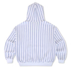 Retro LOS ANGELES DODGERS PINSTRIPE 2026 RELAXED PULLOVER HOODIE - WHITE BLUE