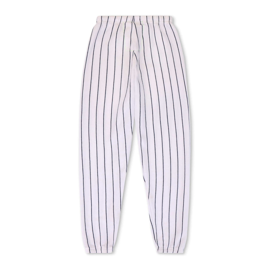 Retro NEW YORK YANKEES PINSTRIPE 2026 SWEATPANTS - WHITE NAVY