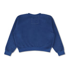Retro SEATTLE SEAHAWKS HELMET RELAXED CREW SWEATSHIRT - ROYAL