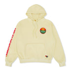 Retro GLOBAL CITIZEN 2025 RELAXED PULLOVER HOODIE - VINTAGE WHITE