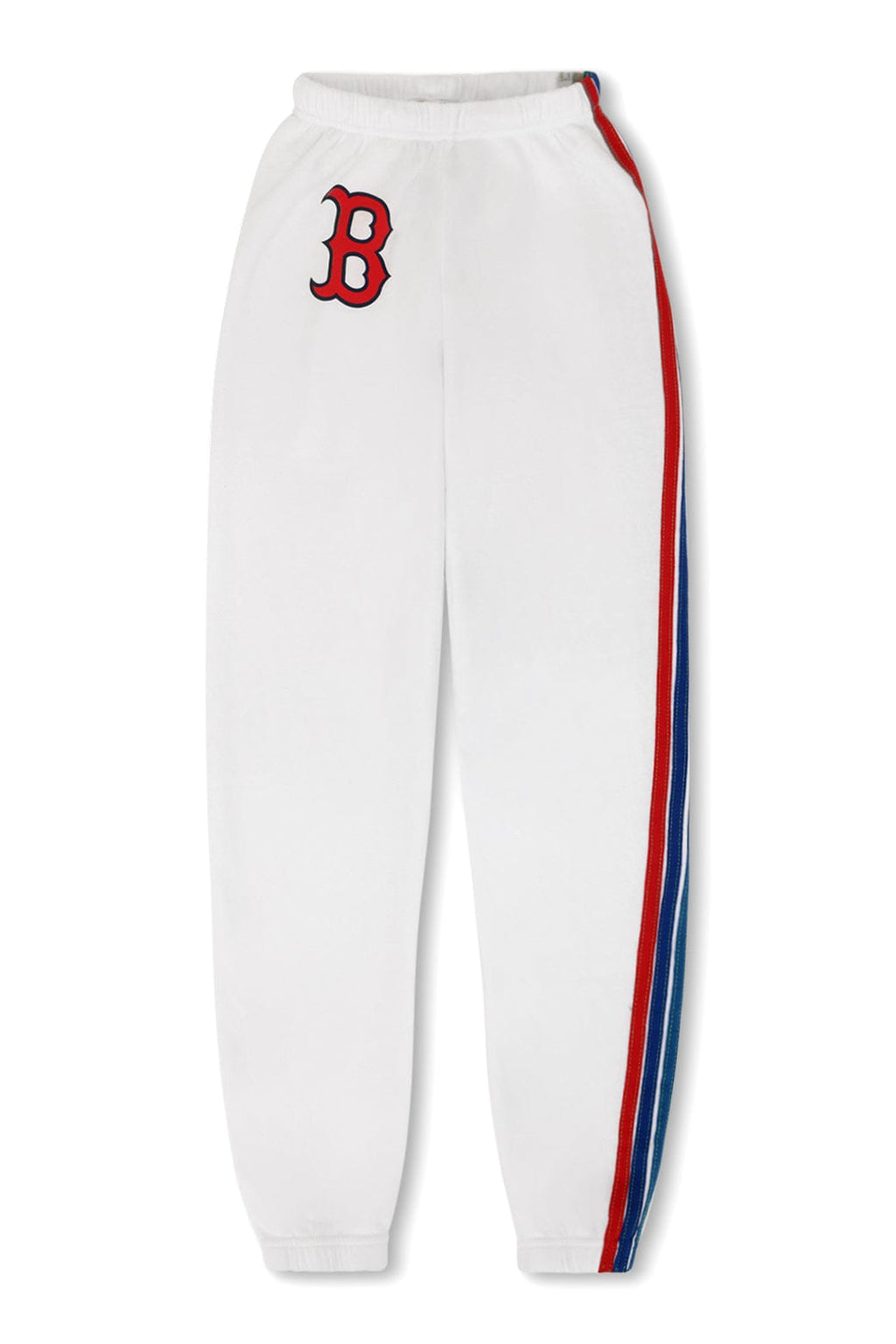 Retro BOSTON RED SOX 5 STRIPE SWEATPANTS - WHITE USA
