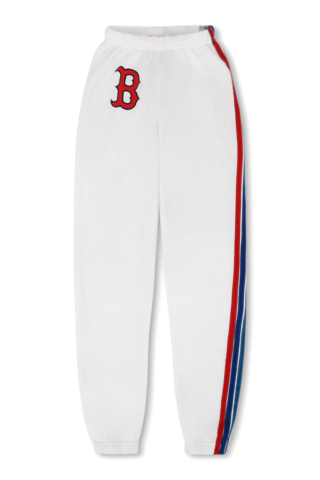 Retro BOSTON RED SOX 5 STRIPE SWEATPANTS - WHITE USA