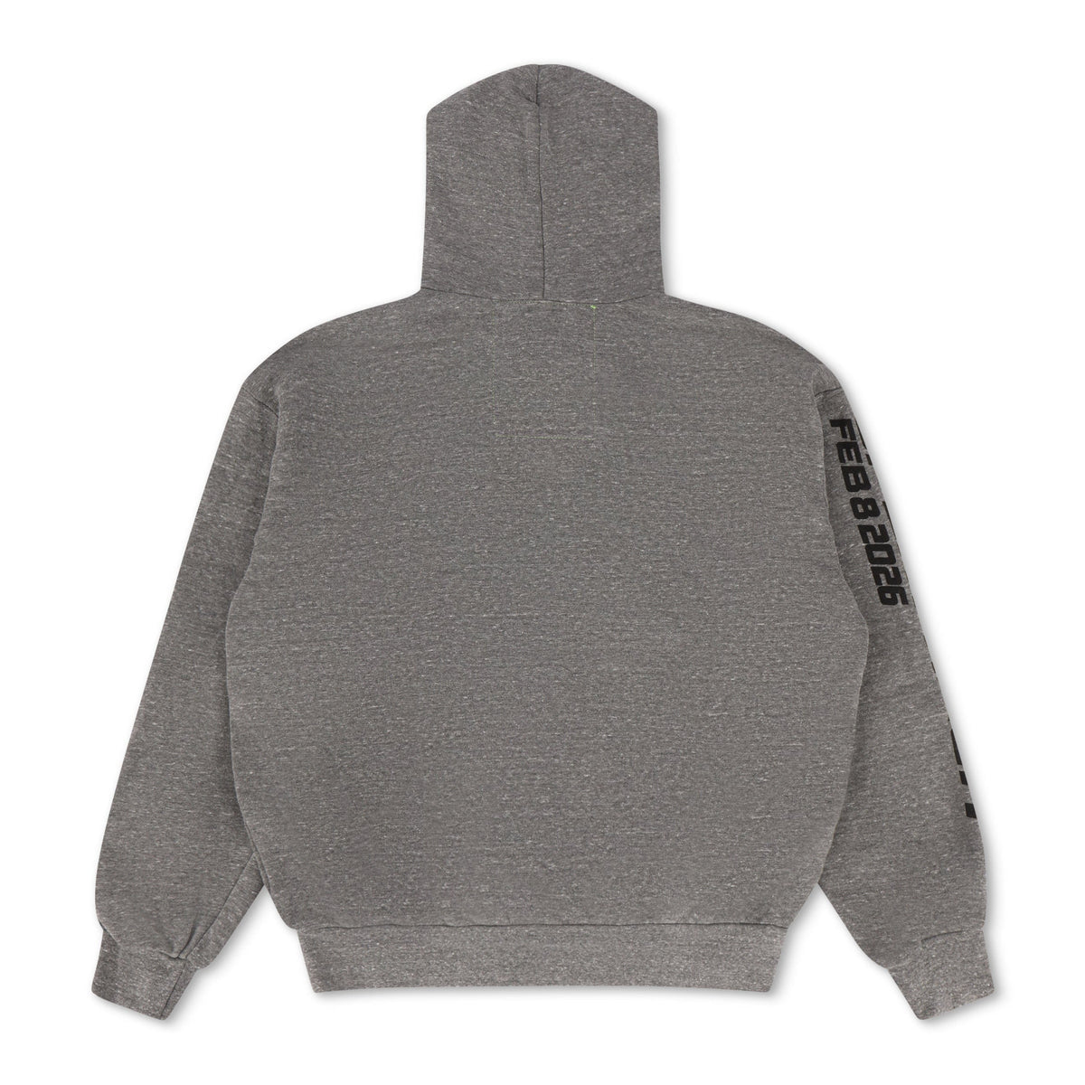 Retro SUPER BOWL 2026 RELAXED PULLOVER HOODIE - HEATHER GREY