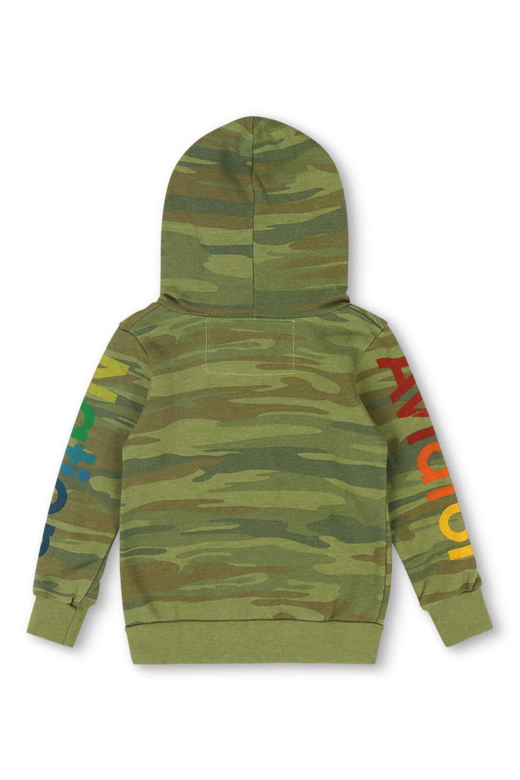 Retro KIDS AVIATOR NATION NEW YORK CITY ZIP HOODIE - CAMO