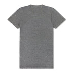 Retro UNIVERSITY OF TEXAS CIRCLE PRINT CREW TEE SHIRT - HEATHER