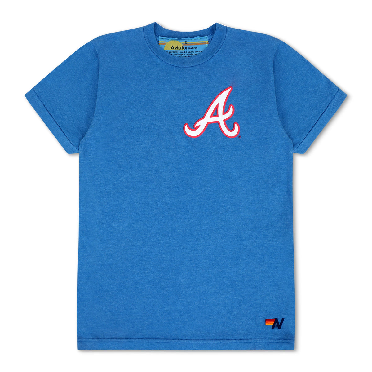 Retro ATLANTA BRAVES 2026 CREW TEE - COBALT