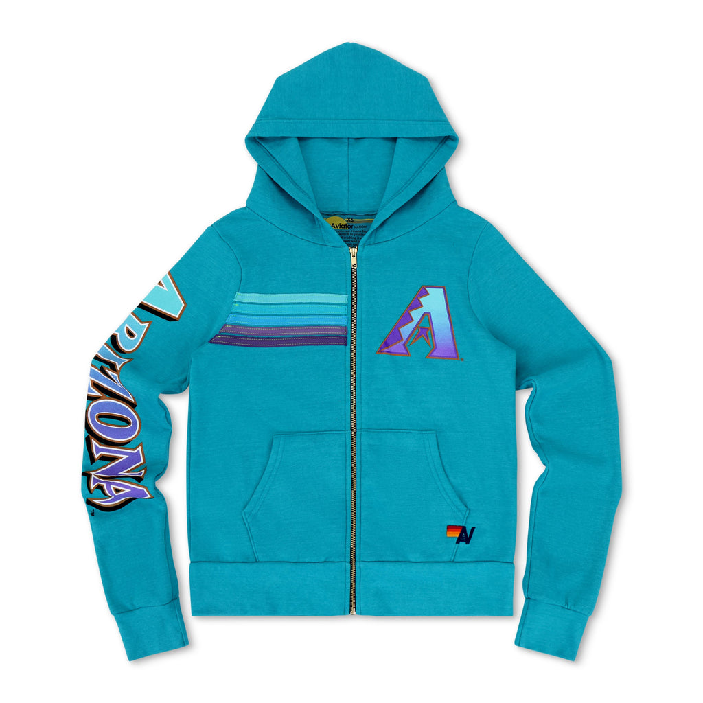 Retro ARIZONA DIAMONDBACKS 2026 ZIP HOODIE - TEAL