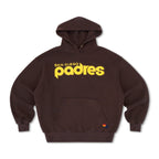 Retro SAN DIEGO PADRES 2026 RELAXED PULLOVER HOODIE - BROWN