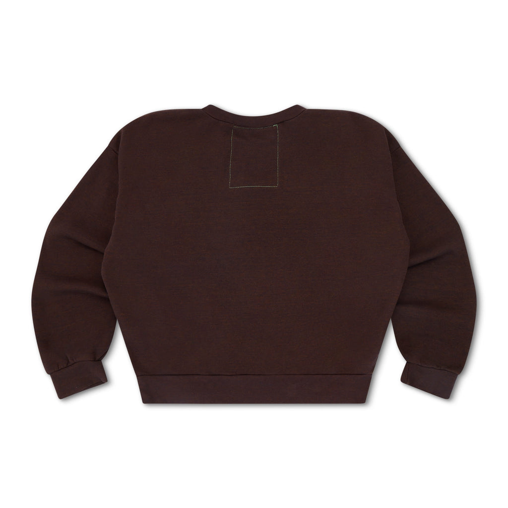 Retro SAN DIEGO PADRES 2026 RELAXED CREW SWEATSHIRT - BROWN