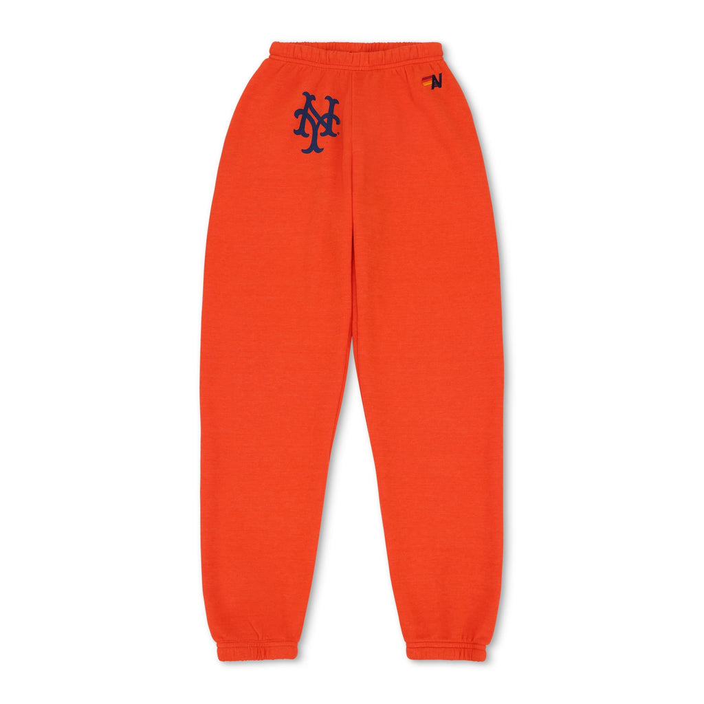 Retro NY METS 2026 UNISEX SWEATPANTS - ORANGE