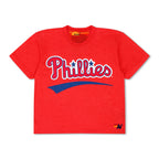 Retro PHILADELPHIA PHILLIES 2026 BOYFRIEND TEE - RED