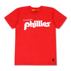Retro PHILADELPHIA PHILLIES 2026 CREW TEE - RED