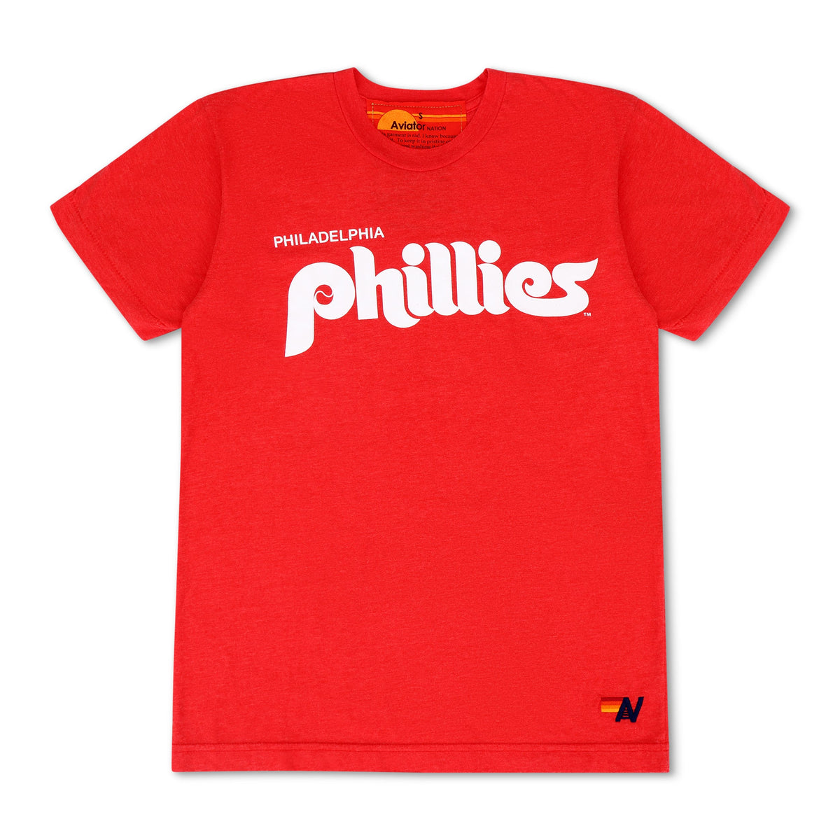 Retro PHILADELPHIA PHILLIES 2026 CREW TEE - RED