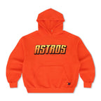 Retro HOUSTON ASTROS 2026 RELAXED PULLOVER HOODIE - ORANGE