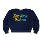Retro NEW YORK YANKEES 2026 RELAXED CREW SWEATSHIRT - NAVY