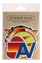 Retro AVIATOR NATION STICKER PACK