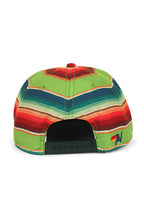 Retro VINTAGE BOLT TWILL LOW-RISE TULUM TRUCKER HAT - JUNGLE GREEN