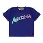 Retro ARIZONA DIAMONDBACKS 2026 BOYFRIEND TEE - DEEP PURPLE