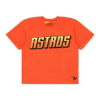 Retro HOUSTON ASTROS 2026 BOYFRIEND TEE - ORANGE