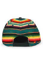 Retro VINTAGE BOLT TWILL LOW-RISE TULUM TRUCKER HAT - BLUE