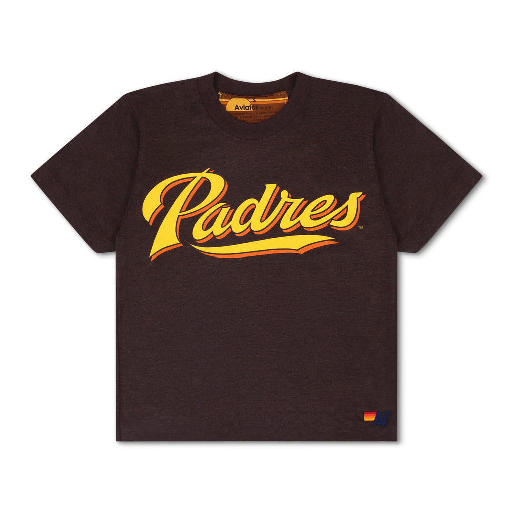Retro SAN DIEGO PADRES 2026 BOYFRIEND TEE - BROWN