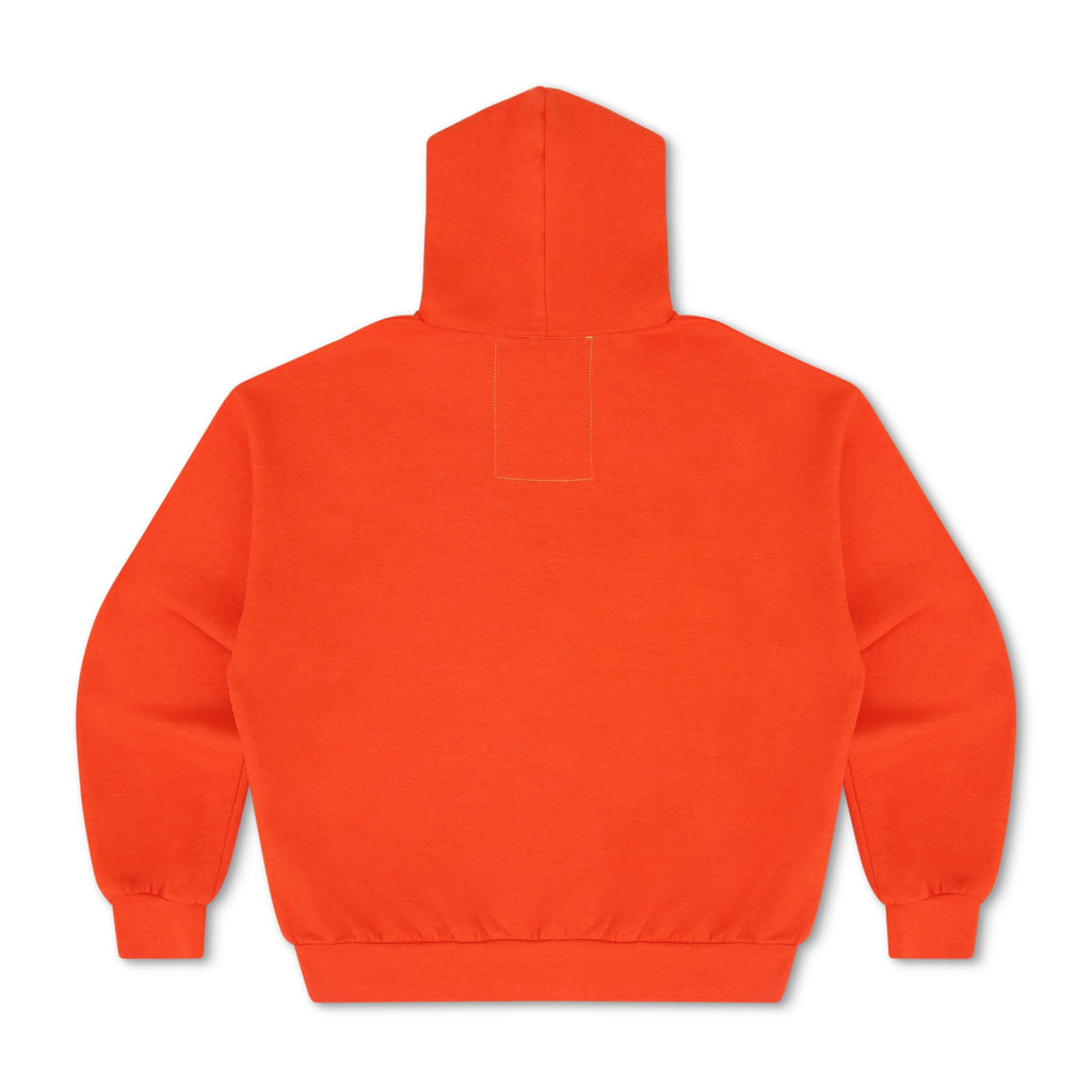 Retro NY METS 2026 RELAXED PULLOVER HOODIE - ORANGE