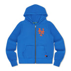 Retro NY METS 2026 ZIP HOODIE - OCEAN
