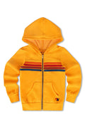 Retro KIDS 5 STRIPE HOODIE - GOLD