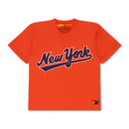 Retro NY METS 2026 BOYFRIEND TEE - ORANGE
