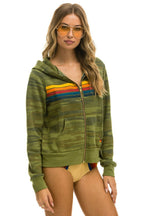 Retro 5 STRIPE HOODIE - CAMO