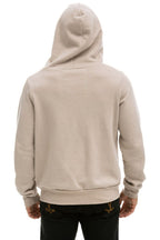 Retro 5 STRIPE HOODIE - SAND TAN