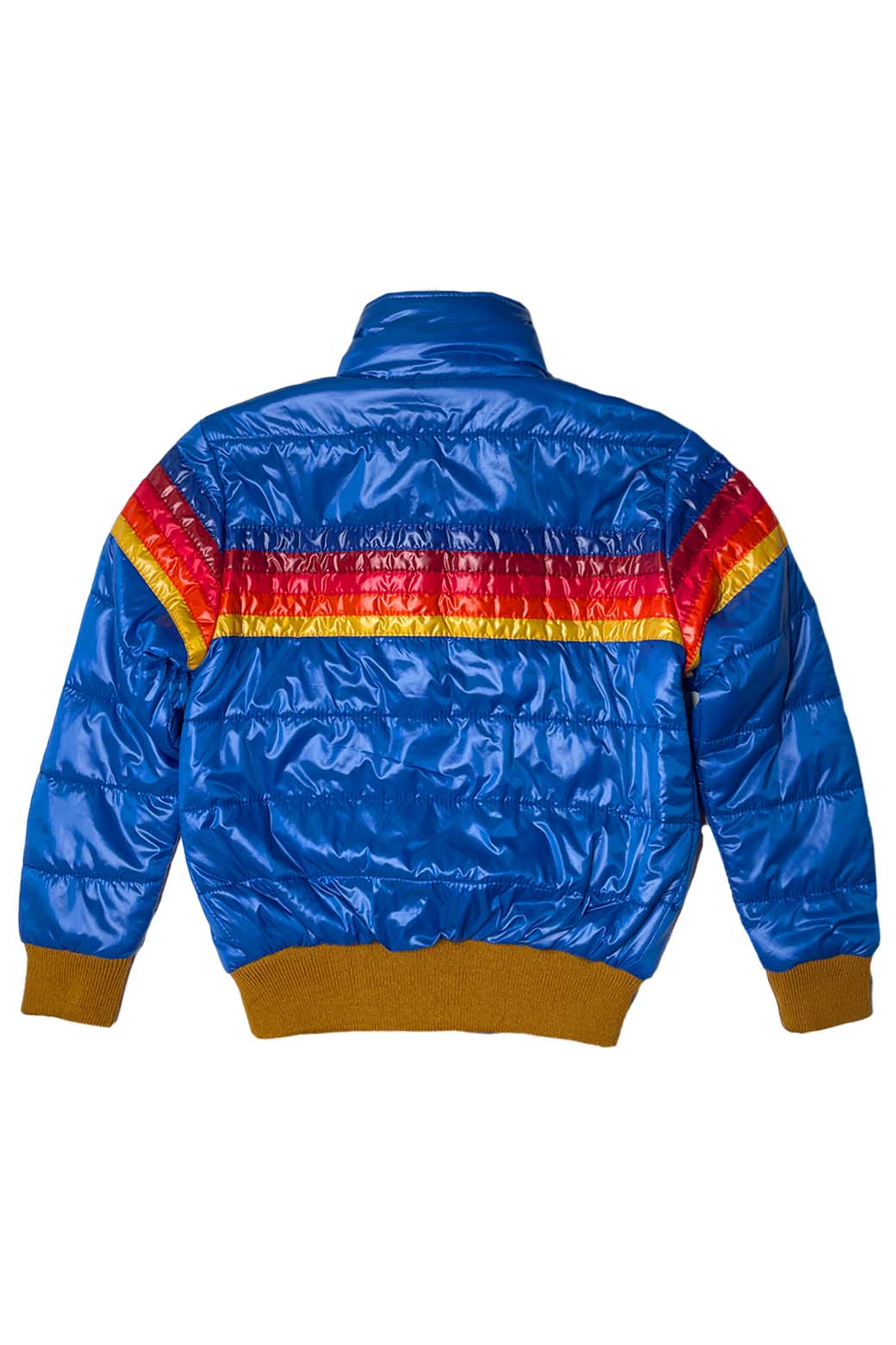 Retro 5 STRIPE KIDS TRAVELER JACKET - SNORKEL BLUE