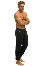 Retro 5 STRIPE SWEATPANTS - CHARCOAL BLUE