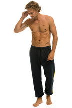 Retro 5 STRIPE SWEATPANTS - CHARCOAL