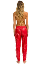 Retro 5 STRIPE WIND PANT - CHERRY GLOSSY
