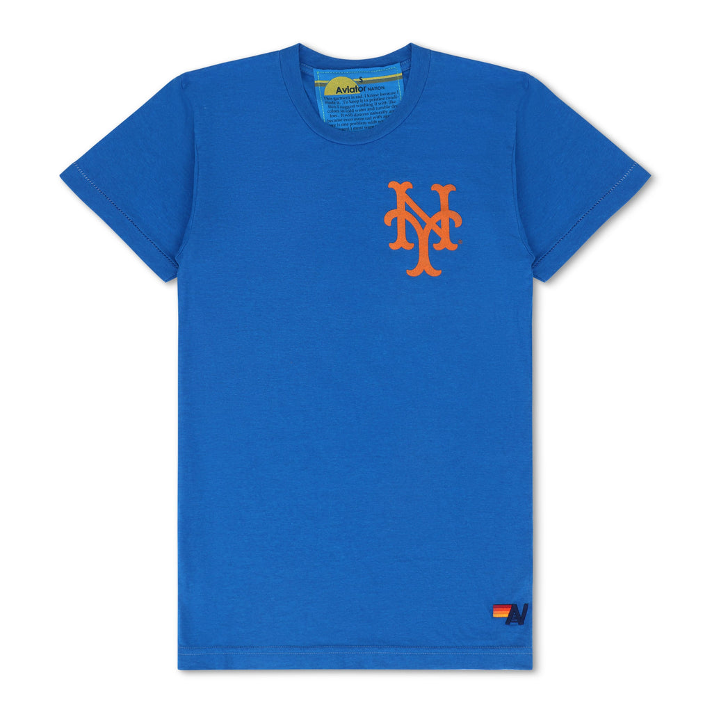 Retro NY METS 2026 CREW TEE - OCEAN