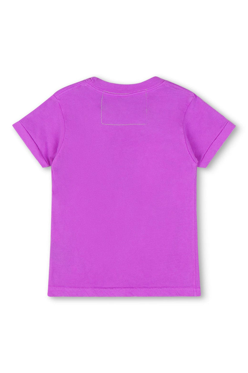 Retro KIDS LOGO TEE - NEON PURPLE